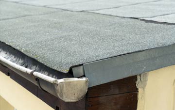 repair or replace Coton Clanford flat roofing?